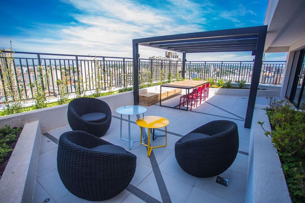 Studio Vista Do Skyline De Curitiba - All1607 Ngoại thất bức ảnh